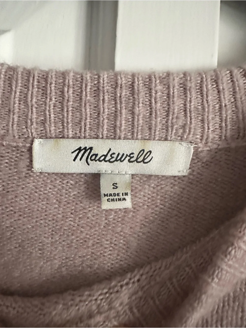Madewell delicate ruffle